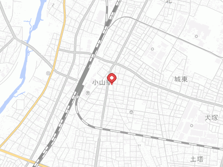 卓球専科　倉の地図