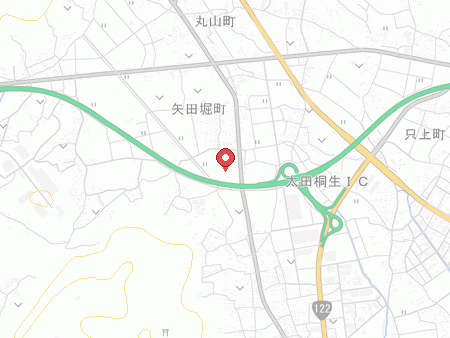 太田REO卓球の地図
