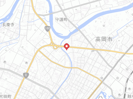 アルペン 高岡店の地図