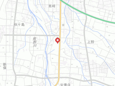スーパースポーツゼビオ富山蜷川店の地図
