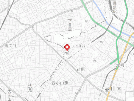 つばさ卓球場の地図
