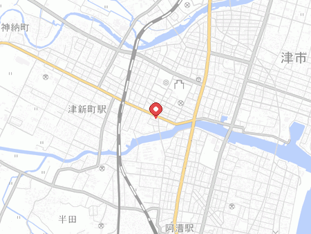 スポーツショップ アジヤの地図