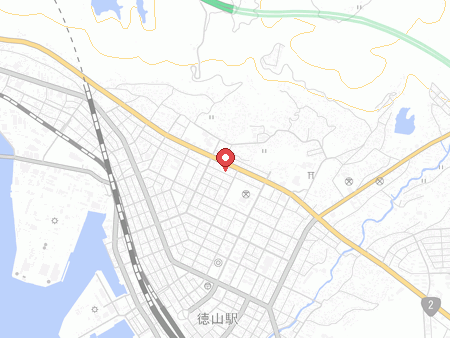 ピンポンハウス徳山の地図