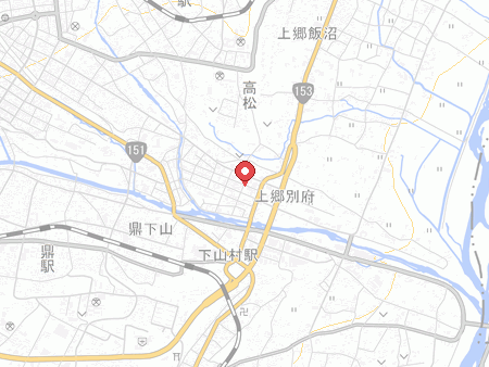 卓球用品カミ卓の地図