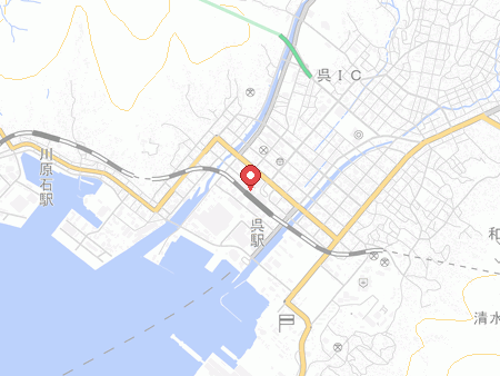 ヒマラヤ 呉駅前店の地図