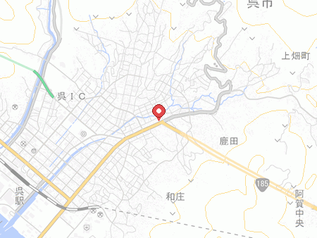 体育社 呉店の地図