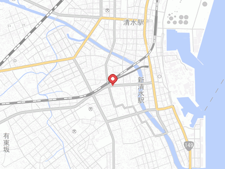 ヤブザキ卓球の地図