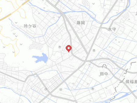 卓球センターフリックの地図