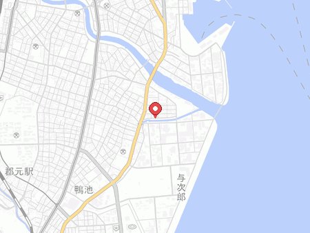スポーツショップ鹿児島の地図