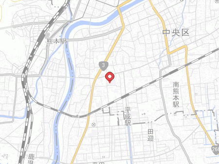 スーパースポーツゼビオ熊本本山店の地図
