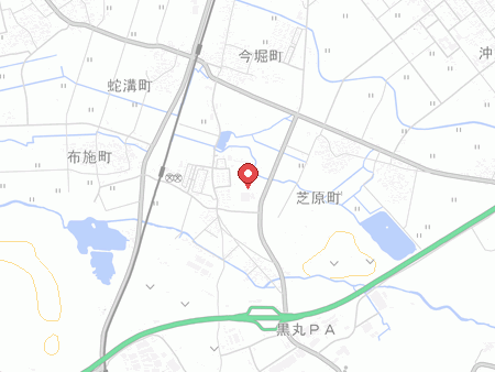 布引運動公園体育館の地図