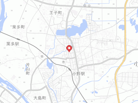 マツヤスポーツの地図