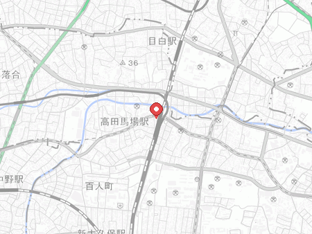 WRM（ワールドラバーマーケット） 高田馬場店の地図