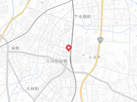モリタスポーツの地図