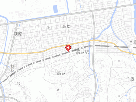 卓球プロショップ　フジヤマの地図