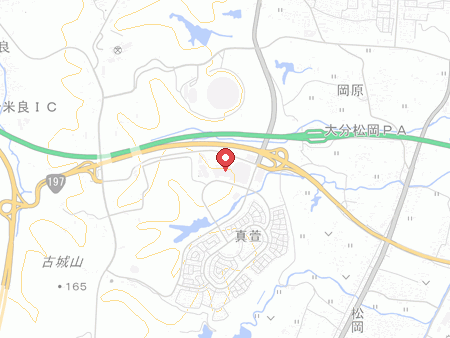 スポーツオーソリティ　パークプレイス大分店の地図