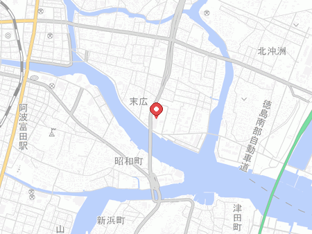 スポーツオーソリティ 徳島店の地図