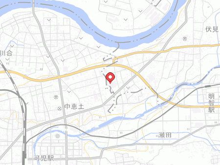 ヒマラヤ ラスパ御嵩の地図