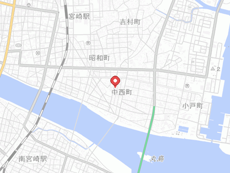 卓球用品専門店 おおのの地図