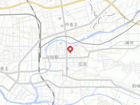 スポーツプラザ ヒビノの地図