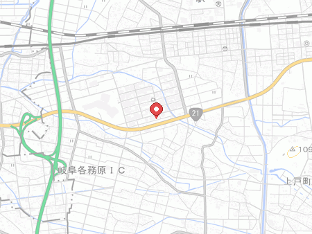 ヒマラヤ 各務原インター店の地図