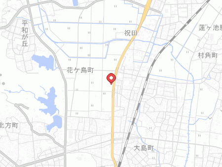 スーパースポーツゼビオ　宮崎花ヶ島店の地図