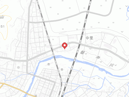 スポーツデポ 一関中里店の地図