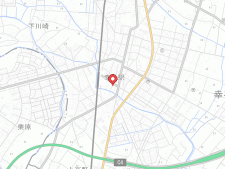 大門卓球場の地図