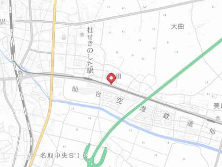 スーパースポーツゼビオ　名取店の地図
