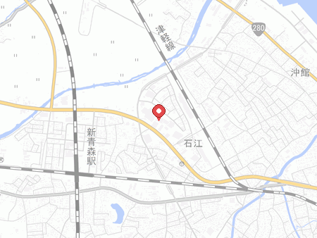 スポーツデポ 青森店の地図