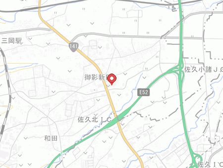 スポーツデポ佐久北インターの地図