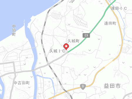 岸卓球塾の地図