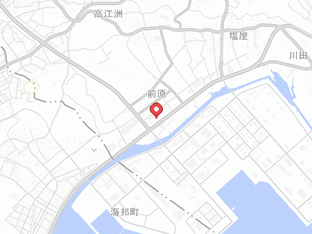 スーパースポーツゼビオうるま店の地図