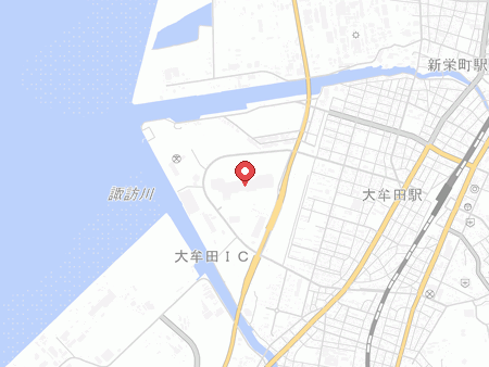 スポーツオーソリティ 大牟田店の地図