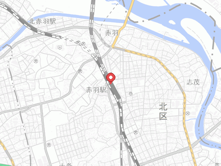 スポーツオーソリティ ビーンズ赤羽店の地図