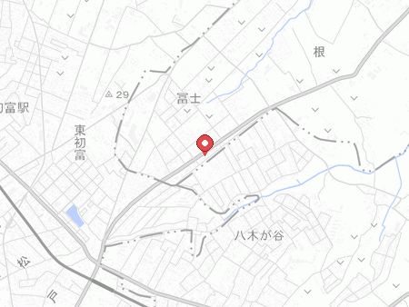 アイエス卓球場の地図
