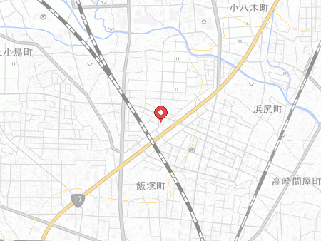 ヒマラヤ 高崎店の地図