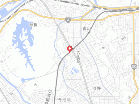 高森卓球場の地図