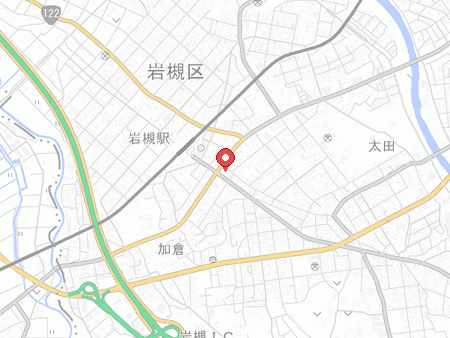ヤマザキスポーツ 岩槻の地図
