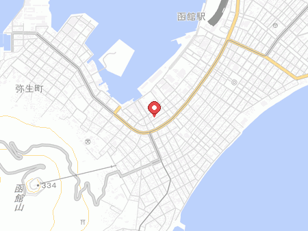 函館COME BACK.T.T.CLUBの地図