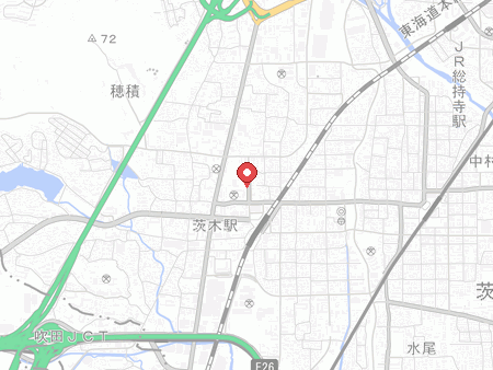 メザンスポーツの地図