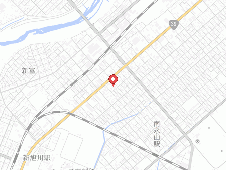 スーパースポーツゼビオ 旭川永山店の地図