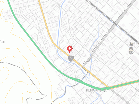 スポーツデポ 宮の沢店の地図
