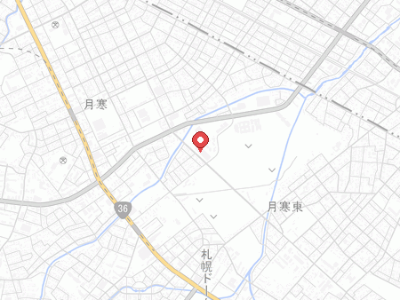 スーパースポーツゼビオ ドーム札幌月寒店の地図