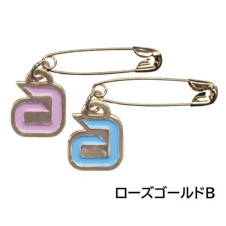 アンドロ 安全ピン（ローズゴールドB）
