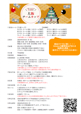 第1回大阪チームカップ