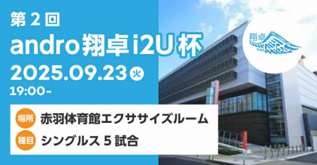 第2回andro翔卓i2U杯in赤体エクササイズルーム