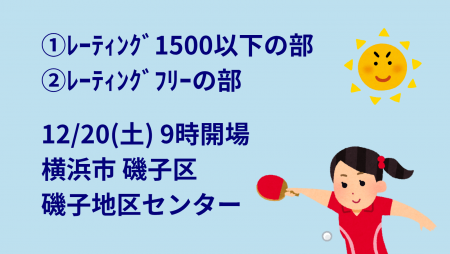 i2U(ｲｯﾂｰ)12/20午前大会@横浜市磯子地区ｾﾝ