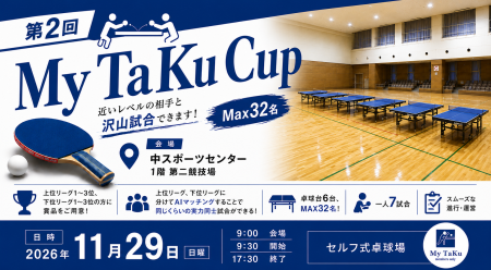 第1回　MyTaKu Cup Max32名