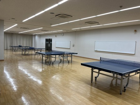 8月17日土曜日夜、東坂下くらぶ杯(シングルス)板橋区小豆沢体育館３F多目的室の会～その2
